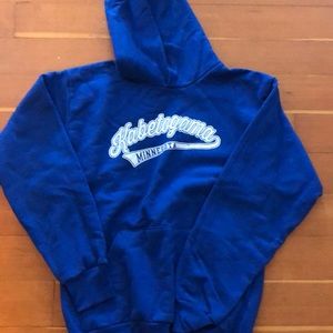 KABETOGAMA, MN kids unisex Large hoodie.  Hanes
